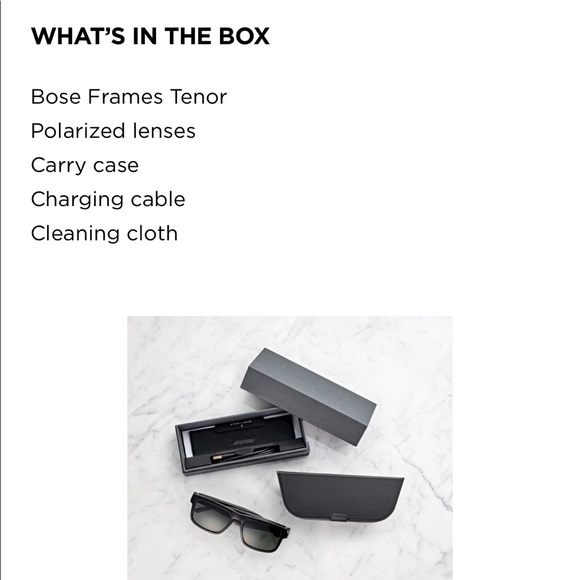 SOLD Bose Sunglasses: Tenor Style - NWT - Picture 2 of 6